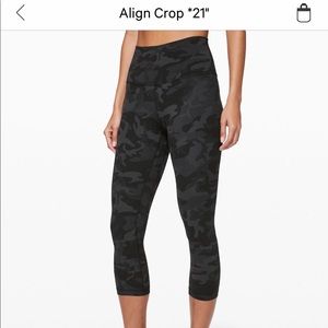 LuLu Lemon Align 21’ Crop